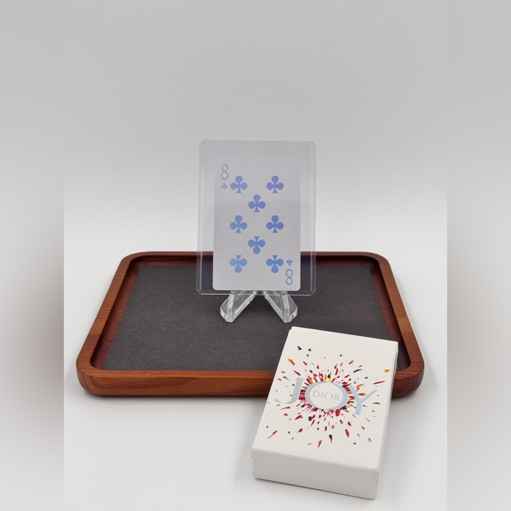 8 of Clubs Collectible Dior Playing Card